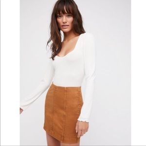 Womens free people skirt
